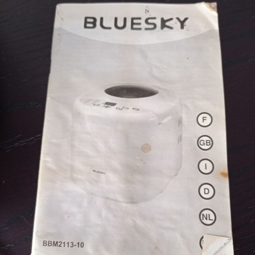 Bluesky bread maker bread machine like new