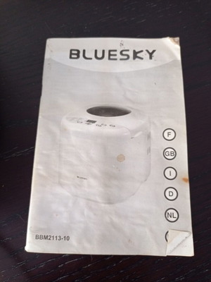 Bluesky bread maker bread machine like new
