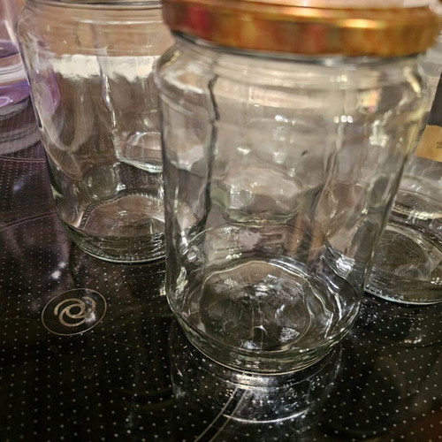 Glass jars used, pack of 4, 950 grams
