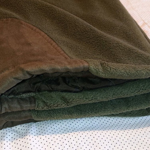Hunting pants like new, warm fleece with membrane, size 60