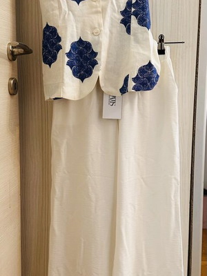 Matis Fashion women's set new, white and blue