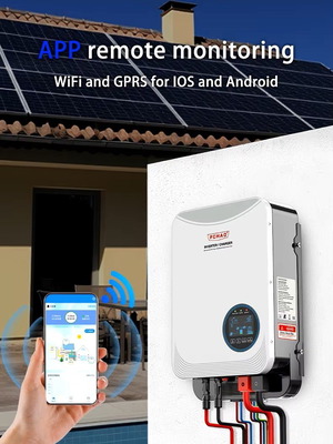 FCHAO 48V 230V 6200 watt 6.2kw καθαρό ημιτονοειδές κύμα από υβριδικό μετατροπέα