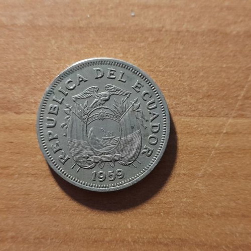 Coin collection from Ecuador used