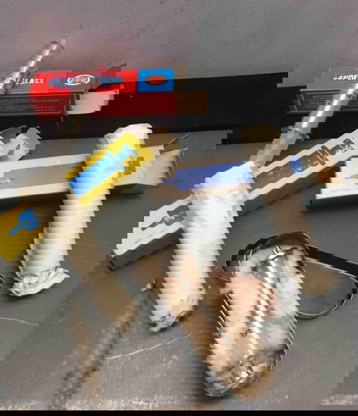 Σύριγγες γυάλινες 5 τεμάχια