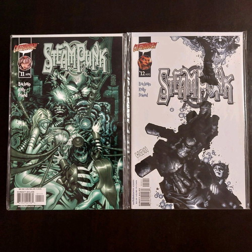 Steampunk comic series 13 issues like new