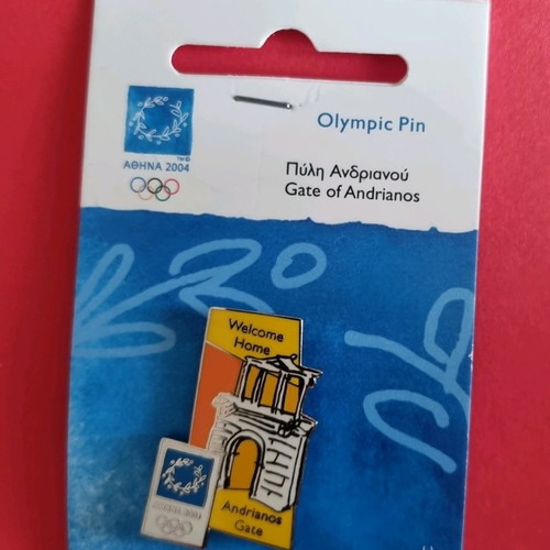 Authentic Olympic Pins Athens 2004 Set of 6