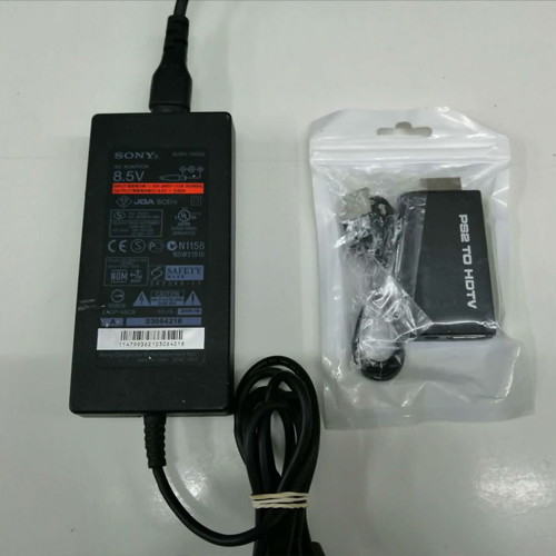 Sony PS2 Slim power supply and HDMI converter like new