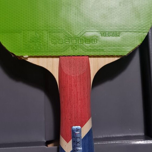 Tibhar L2 Ping Pong Racket Alexis Lebrun Krypto Carbon Like New
