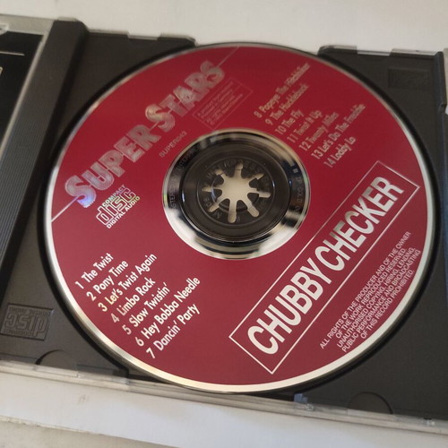 Chubby Checker Super Stars CD like new, rock