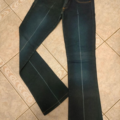 Bootcut jeans like new, blue, sizes S and M