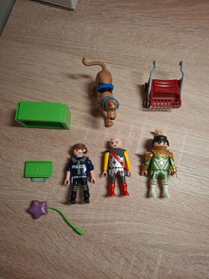 Playmobil Scooby doo μεταχειρισμένες φιγούρες και αξεσουάρ