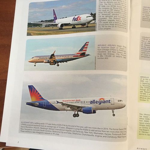 Airways Magazine 12 issues like new, year 2013