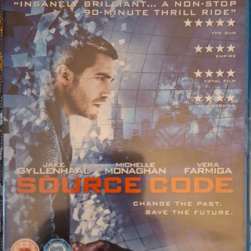 Source Code Blu-Ray like new, no Greek subtitles, English subtitles