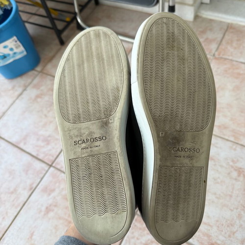 Scarosso leather sneakers used, size 43