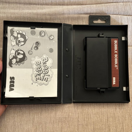 Bubble Bobble SEGA Master System complete