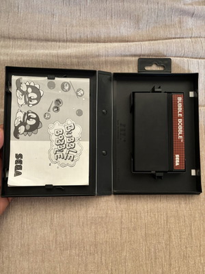 Bubble Bobble SEGA Master System complete