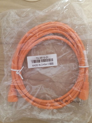 Ethernet cable 1.8 m orange 72-3515-01 REV.A0 new