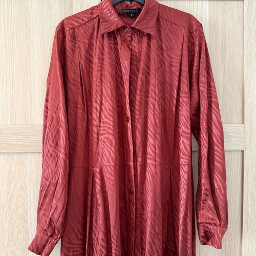 Ckontova maxi dress bronze like new, size L