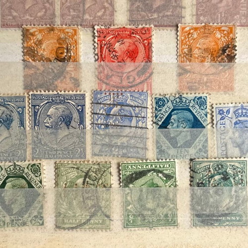 Lot of 320 stamps used and mint from multiple countries since 1911