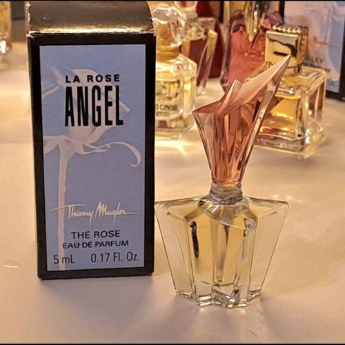 Angel Mugler La Rose perfume miniature, new