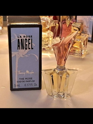 Angel Mugler La Rose perfume miniature, new
