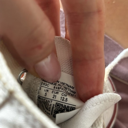 Converse All Star kids shoes used, size 21