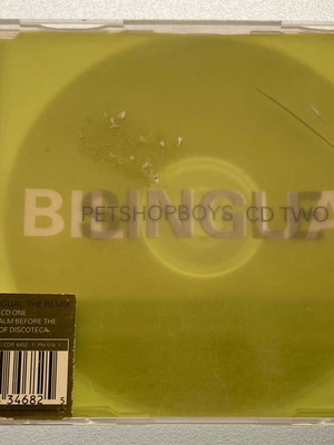 Pet Shop Boys Bilingual 4-trk CD single used, pop
