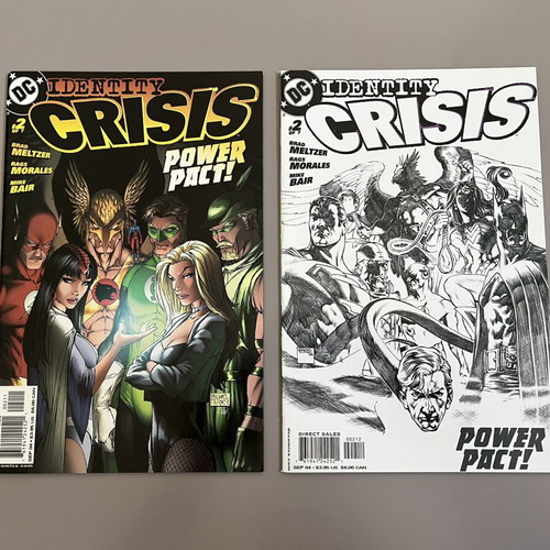 Identity Crisis comic series by Brad Meltzer and Rags Morales