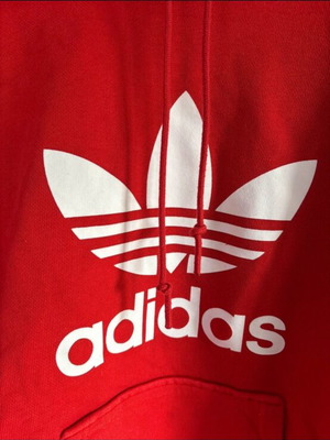 Adidas sweatshirt new, red, size S
