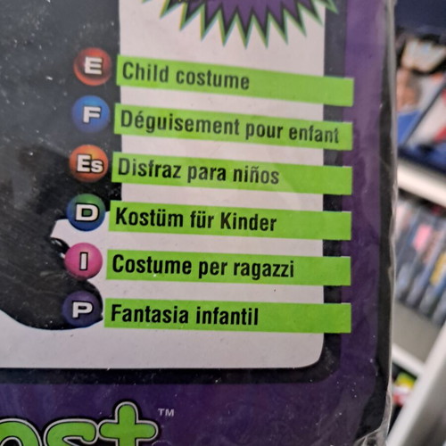 Howling Ghost Child Costume with Mask