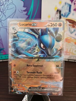 Κάρτα Lucario ex Pokemon σαν καινούργιο