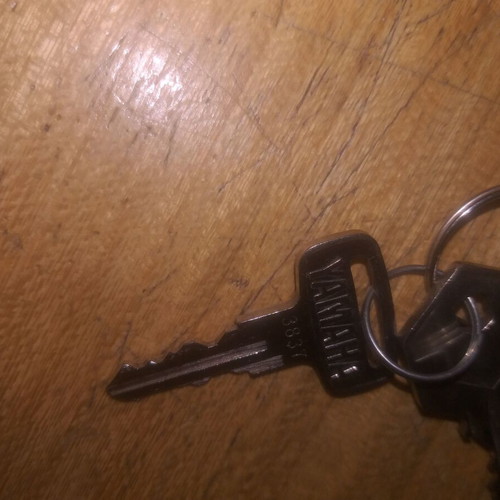 Yamaha central switch key new, for XT400 1977 and other models