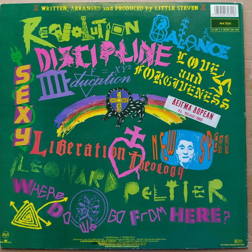 Little Steven Revolution LP rock, like new