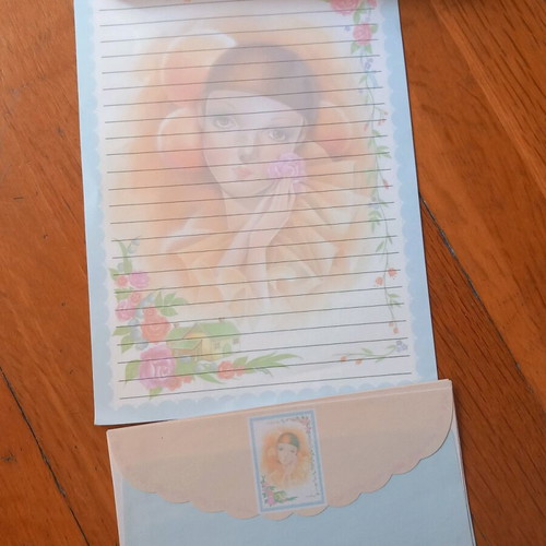 Vintage stationery collection with envelopes new