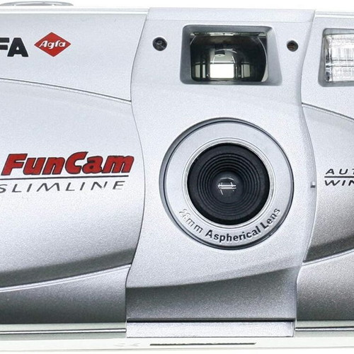 Agfa FunCam Slimline 28mm Film Camera used