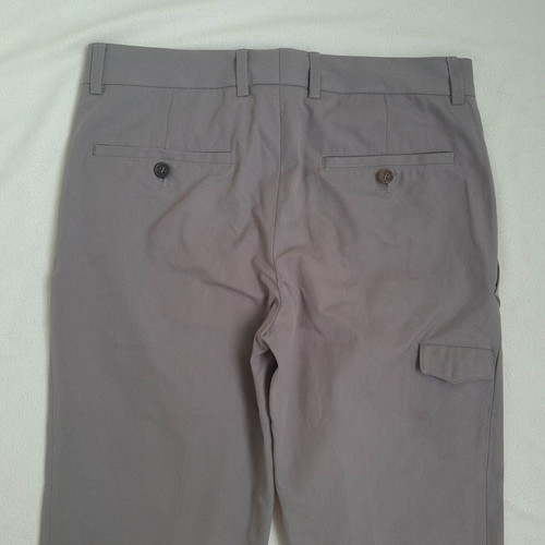 Nicole Farhi women's chino capri pants size S W28 L25, gray