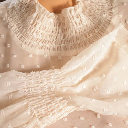 Spring summer open cream mini dress new
