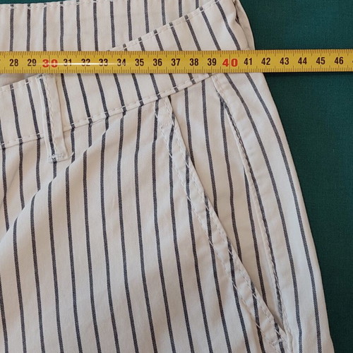 Mac Chino Casual women's pants like new, sizes 38 and 40, white and blue