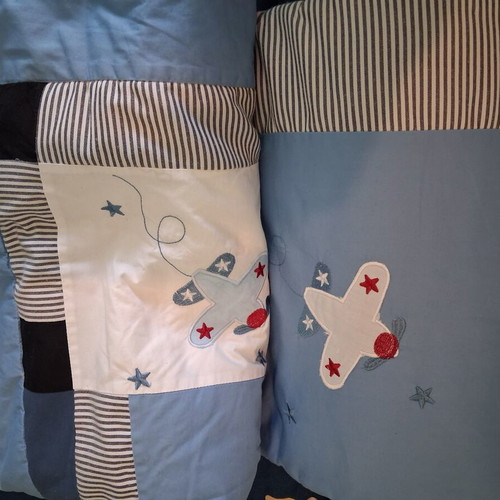 Baby bedding set with matching blanket and clothes for girl 0-12 months
