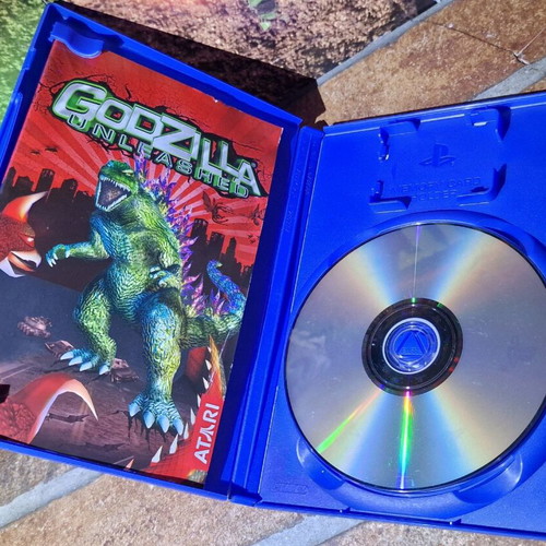 Godzilla Unleashed PlayStation 2 used with slight cover wear