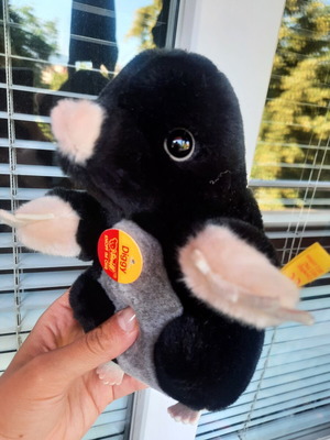 Steiff Diggy Mole Vintage Collector Plush Toy New