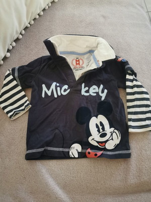 Mickey Long-Sleeve Shirt Like New, Size 86