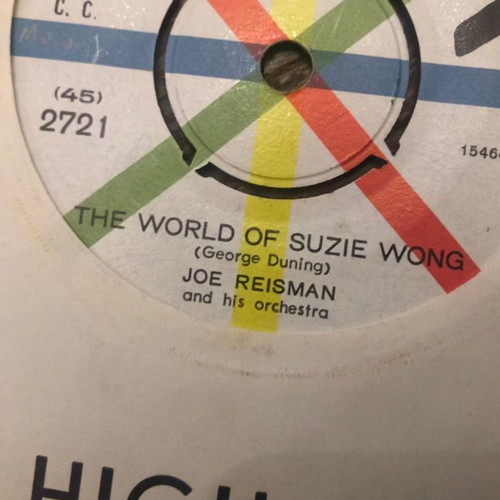 7" vinyl Joe Reisman And His Orchestra - The World Of Suzie Wong / A Breath Of Scandal used