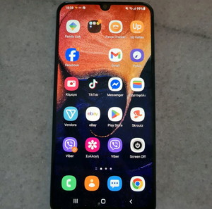 SAMSUNG GALAXY A50  (3GB/32 GB) ΓΙΑ ΑΝΤΑΛΛΑΚΤΙΚΑ ( Η ΧΡΉΣΗ)