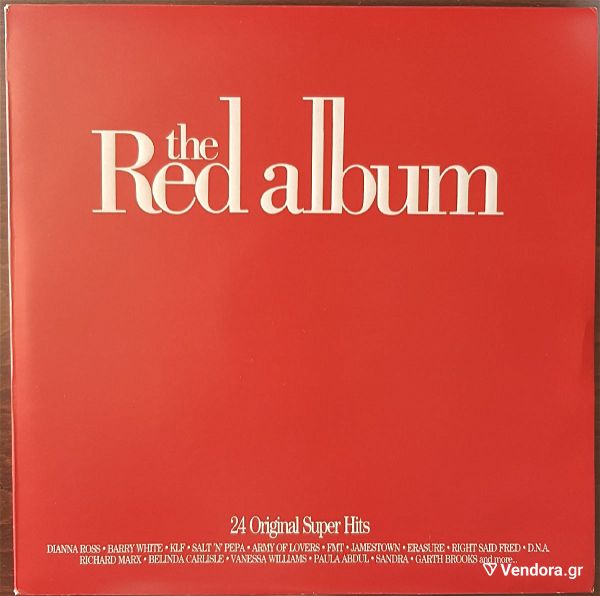  THE RED ALBUM -24 HITS triplos diskos viniliou