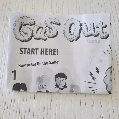 Gas Out board game Mattel like new for 2-6 players 5+ years