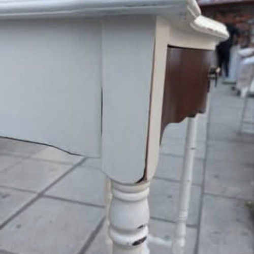 Independent wooden side table like new, dimensions 60x30x80 cm