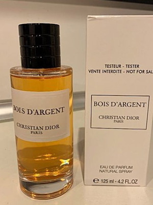 Dior Bois d'Argent 125ml EDP тестер като ново