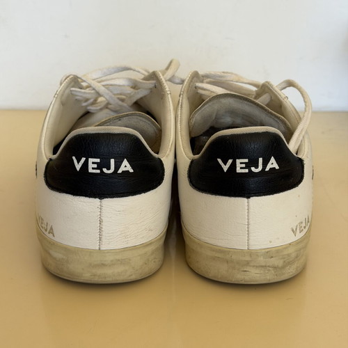 Veja Campo men's leather sneakers size 45 used, white