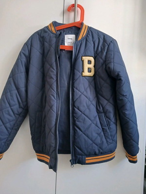 Sinsay spring jacket blue, like new, size 134 cm